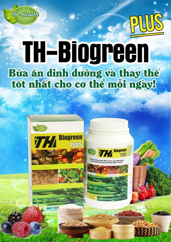 Thực phẩm bảo vệ sức khỏe TH-Biogreen PLUS TPBVSK03